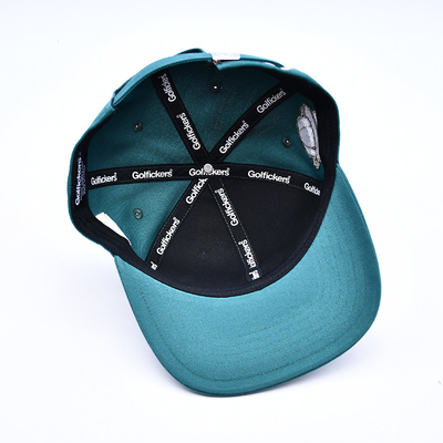Logo bordir 3D Berkualitas 6 panel Snapback Hat Jual Hot