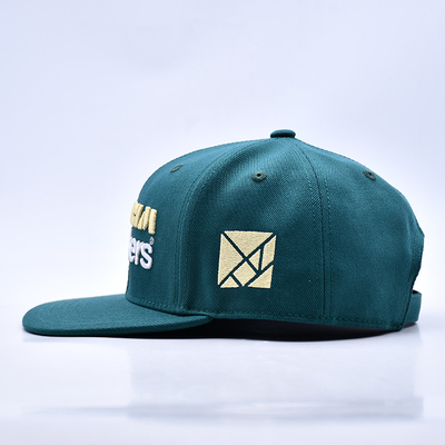 Logo bordir 3D Berkualitas 6 panel Snapback Hat Jual Hot