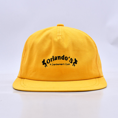 Topi Snapback Flat Brim Untuk Permintaan Pelanggan Kualitas Tinggi