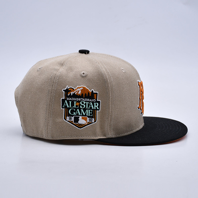 bordir Logo yang disesuaikan Cap Snapback ringan untuk kebutuhan khusus