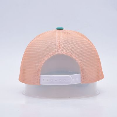Harga pabrik enam panel dibangun truk Baseball Cap Cocok Warna Kain