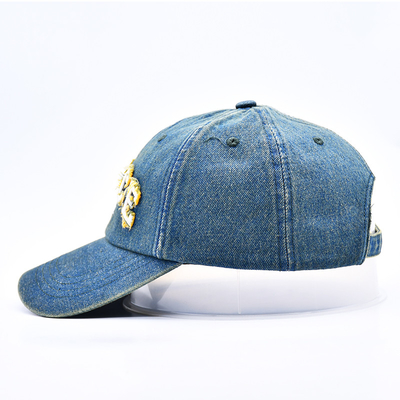 cap olahraga modis tidak terstruktur Ayah Baseball Caps bordir Logo Disesuaikan