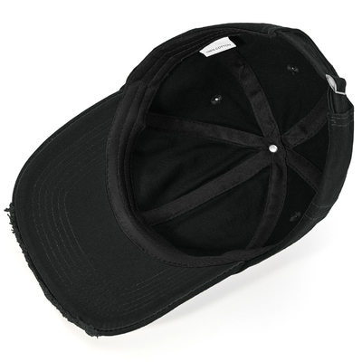 Jual Panas 6 Panel Baseball Cap Cool Hitam Sport Topi Unisex