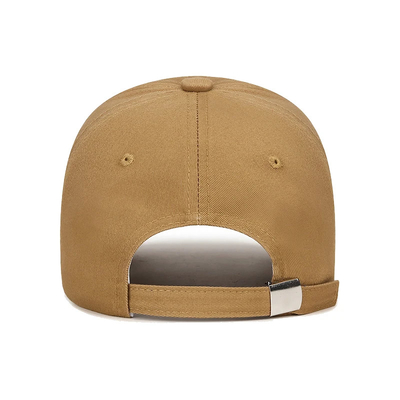 Fashion Khaki Outdoor Hat 6 Curved Visor Panel Baseball Cap Dengan Harga Lebih Rendah