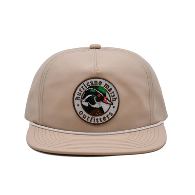Cap Snapback Ringan Bernafas Dengan Penutupan Plastik Dan Patch Bordir