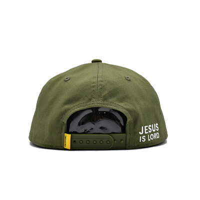 Logo yang disesuaikan dengan topi Snapback bersulam dengan kapas ringan