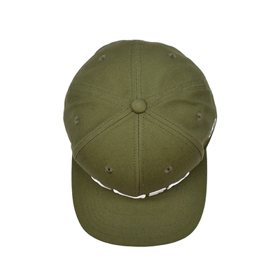 Logo yang disesuaikan dengan topi Snapback bersulam dengan kapas ringan
