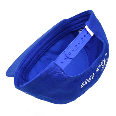 Topi Snapback Flat Brim yang Bernafas dengan Logo Bordir Khusus