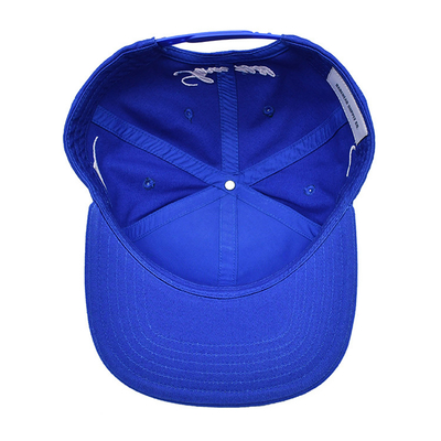 Topi Snapback Flat Brim yang Bernafas dengan Logo Bordir Khusus