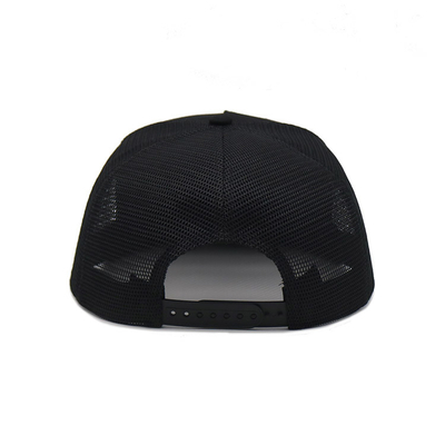 Unisex Custom 5 Panel Cotton Trucker Cap Dapat Mengatur Logo Anda