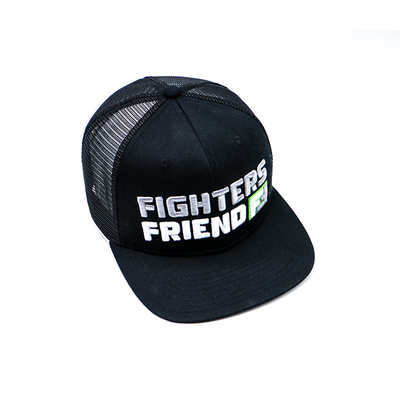 Topi Truk Bersulam / Snapback Topi Truk Dengan Snapback Plastik Dan Logo Khusus