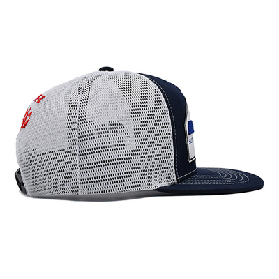 Dibuat dari profil Truk Cap dengan Snapback Plastik dan logo bordir