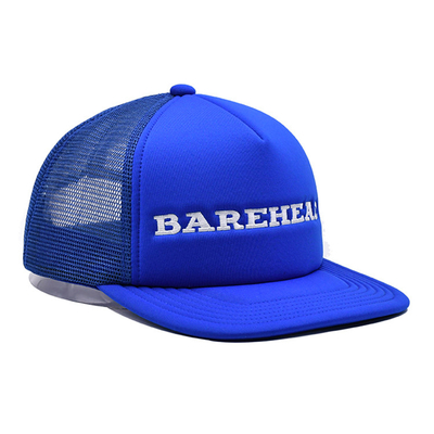 Logo bordir Semua Musim Topi 6-Panel Kap Konstruksi Dengan Sponge Visor Dan Panel Depan