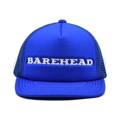 Logo bordir Semua Musim Topi 6-Panel Kap Konstruksi Dengan Sponge Visor Dan Panel Depan