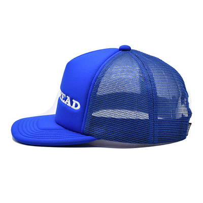 Logo bordir Semua Musim Topi 6-Panel Kap Konstruksi Dengan Sponge Visor Dan Panel Depan