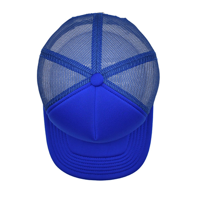 Logo bordir Semua Musim Topi 6-Panel Kap Konstruksi Dengan Sponge Visor Dan Panel Depan