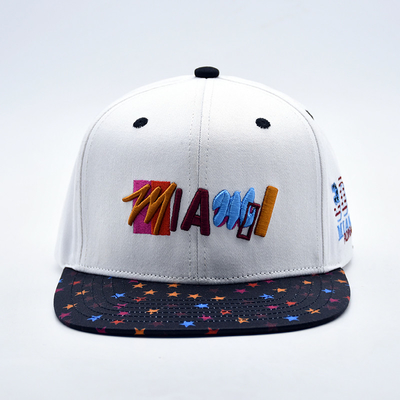 New Fashion Hip Hop Outdoor Sport 3d Puff Snapback Cap Logo bordir Custom Kualitas Tinggi Pria Wanita Flat Brim Snapback
