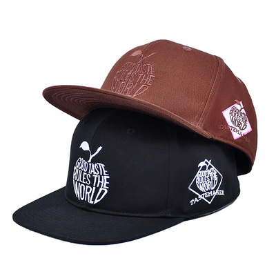 Logo bordir Custom Snapback Fitted Topi Cap Kualitas tinggi tertutup kembali Snapback Topi Untuk Pria