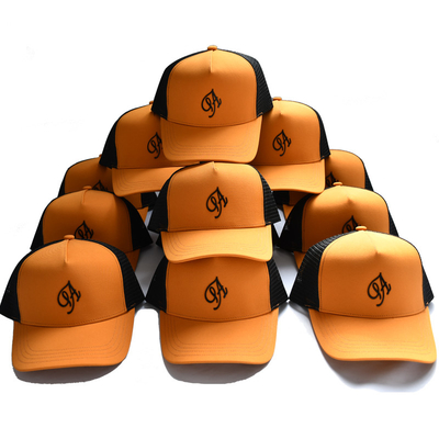 3D bordir Truker Cap topi dengan Premium Koton Sweatband