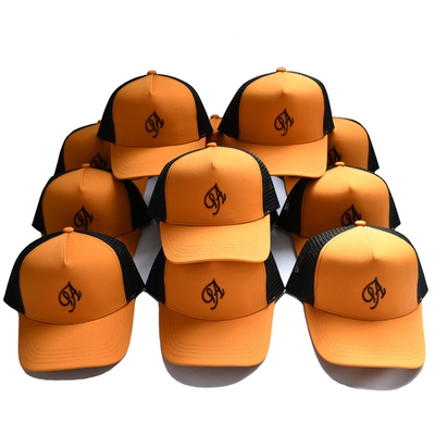 3D bordir Truker Cap topi dengan Premium Koton Sweatband