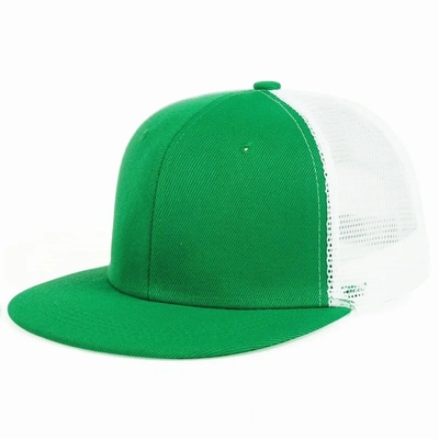 Topi Trucker 6 Panel Polos Kosong Topi Trucker Jaring Datar Kustom
