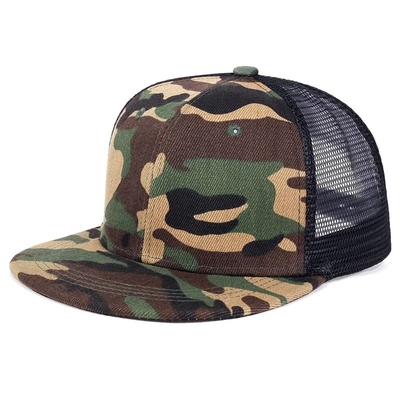 Topi Trucker 6 Panel Polos Kosong Topi Trucker Jaring Datar Kustom