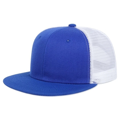 Topi Trucker 6 Panel Polos Kosong Topi Trucker Jaring Datar Kustom