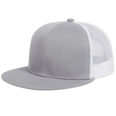 Topi Trucker 6 Panel Polos Kosong Topi Trucker Jaring Datar Kustom