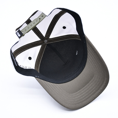 Unisex Dua Tone Baseball Hat Cap Custom Gorras bordir Logo Snapback Olahraga Baseball Caps Untuk Pria