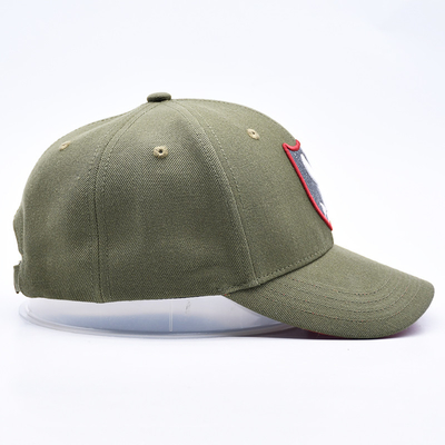 Custom Gorras Sports Supplier 6 Panel Green Baseball Cap Berkualitas Tinggi 3d bordir Baseball Hat