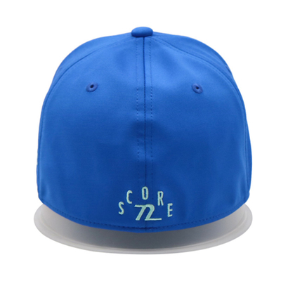Grosir Unisex Curved Brim 6 Panel Katun Tutup Kembali Topi Baseball Brodered