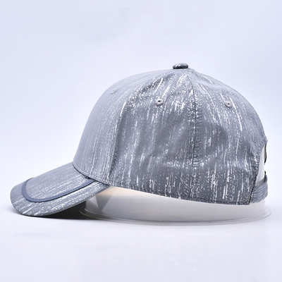 Grosir Unisex Pria polos 6 Panel melengkung tepi Baseball Cap Custom Logo