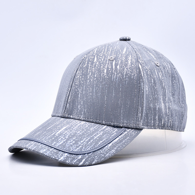 Grosir Unisex Pria polos 6 Panel melengkung tepi Baseball Cap Custom Logo