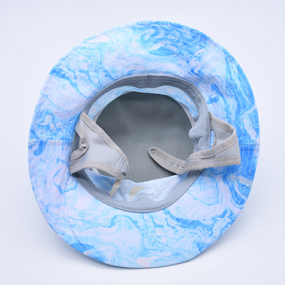 Bernafas Sport Surf Bucket Hat Waterproof Fishing Surfing Cap Dengan Celana Chin