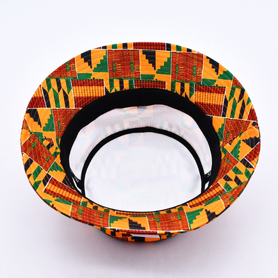 Fashon Printed Bucket Cap Custom Bulk Sublimation Embroidery Logo Bucket Hat Untuk Musim Panas