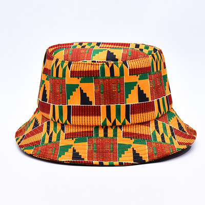 Fashon Printed Bucket Cap Custom Bulk Sublimation Embroidery Logo Bucket Hat Untuk Musim Panas