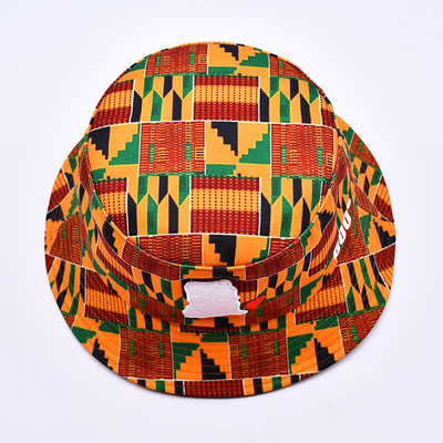 Fashon Printed Bucket Cap Custom Bulk Sublimation Embroidery Logo Bucket Hat Untuk Musim Panas