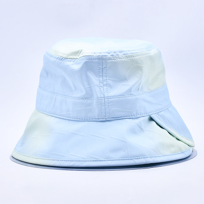 Musim Panas Mewah Dye Tie Printing Berwarna Bucket Hat Custom Logo