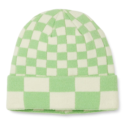 Wanita Pria topi musim dingin modis cetak Beanie dirajut lembut hangat Slouchy tengkorak topi Y2k Beanie