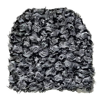 2024 New Hip Hop Balaclava Miskin Cap Berjubah Topeng Wanita Outdoor Kamuflase Fleece Fuzzy Ski Balaclava Beanie Wanita Pria Topi