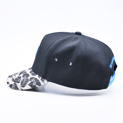 Oem Grosir Karet Patch Baseball Cap Custom Logo bordir 7 Panel Baseball Hat Produsen