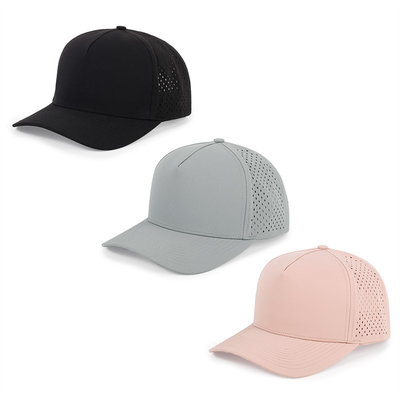 Kualitas Tinggi Laser Mesh Curved Brim Klasik Olahraga Baseball Caps Custom Golf Gorras Crimson Merah Baseball Hat