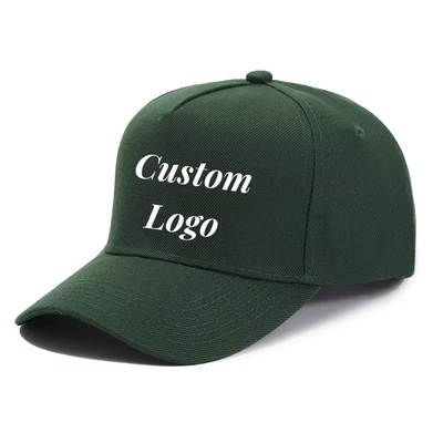Custom Size 5 Panel Baseball Cap dengan Warna yang dapat disesuaikan dan Warna Mahkota Tengah