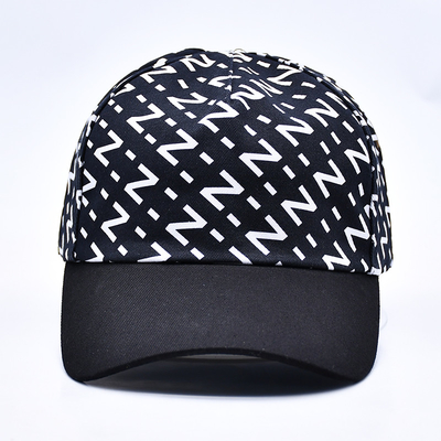 Custom Pria Baseball Cap Ditutup Kembali Wanita All Over Logo Baseball Hat Sport Cap Gorras