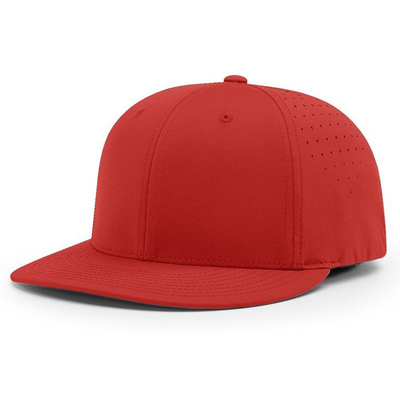 Custom Baseball Hat bordir Richardson 6 Panel Waterproof Laser Cut Hole Baseball Cap