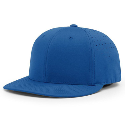 Custom Baseball Hat bordir Richardson 6 Panel Waterproof Laser Cut Hole Baseball Cap