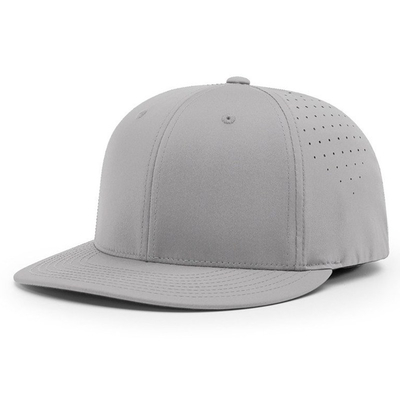 Custom Baseball Hat bordir Richardson 6 Panel Waterproof Laser Cut Hole Baseball Cap