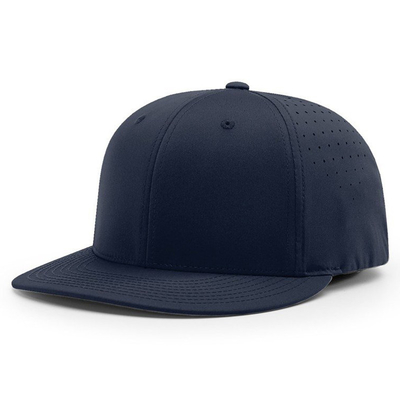 Custom Baseball Hat bordir Richardson 6 Panel Waterproof Laser Cut Hole Baseball Cap