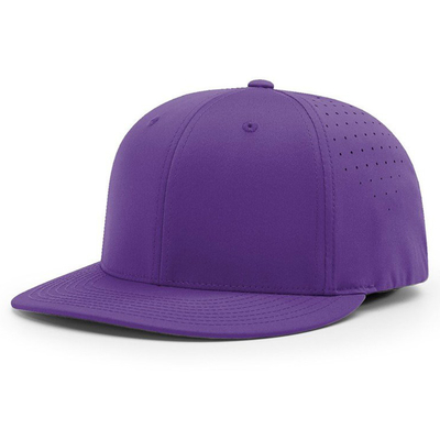 Custom Baseball Hat bordir Richardson 6 Panel Waterproof Laser Cut Hole Baseball Cap
