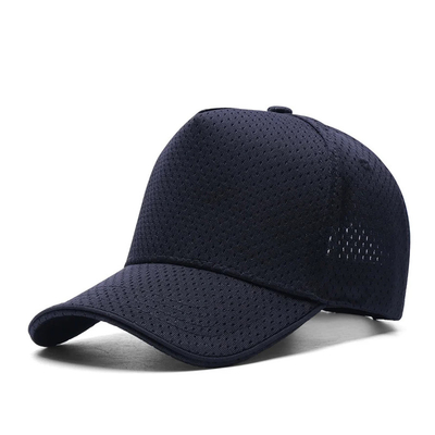 Custom 5 Panel Mesh Baseball Cap Outdoor Bernafas High Crown Blank Trucker Mesh Hat